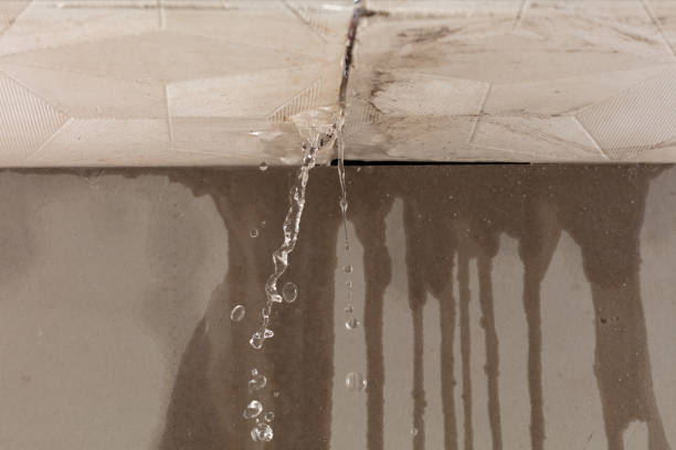 Professional Sewage Cleanup technician working in Sontag, MS